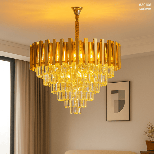 Classic Crystal Chandelier (#39166 600mm)