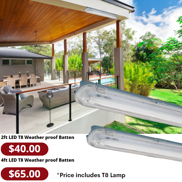 LED T8 Weather Proof Batten