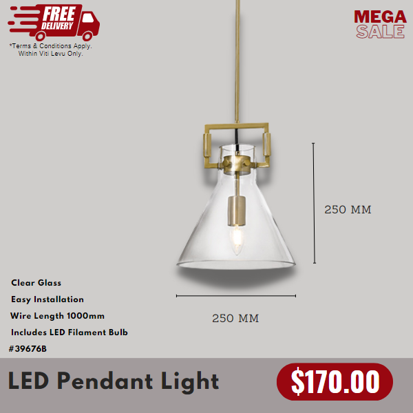LED PENDANT - 39676B