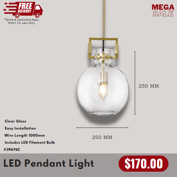 LED PENDANT - 39676C