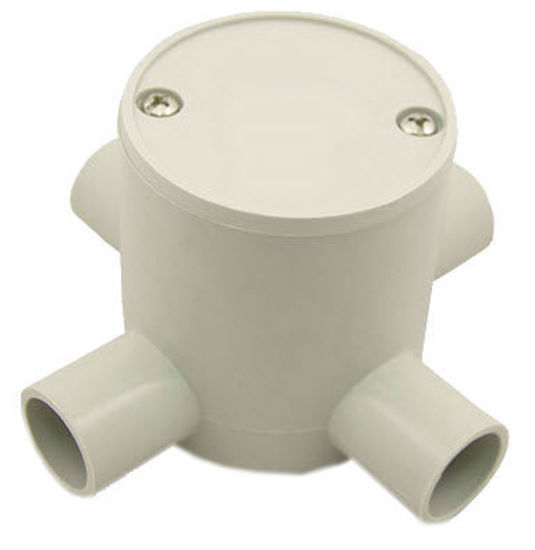 Deep Junction Box 25 mm, 4 way
