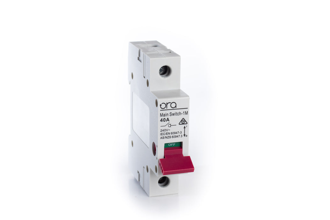 Ora Main Switch 40A Rail Mount
