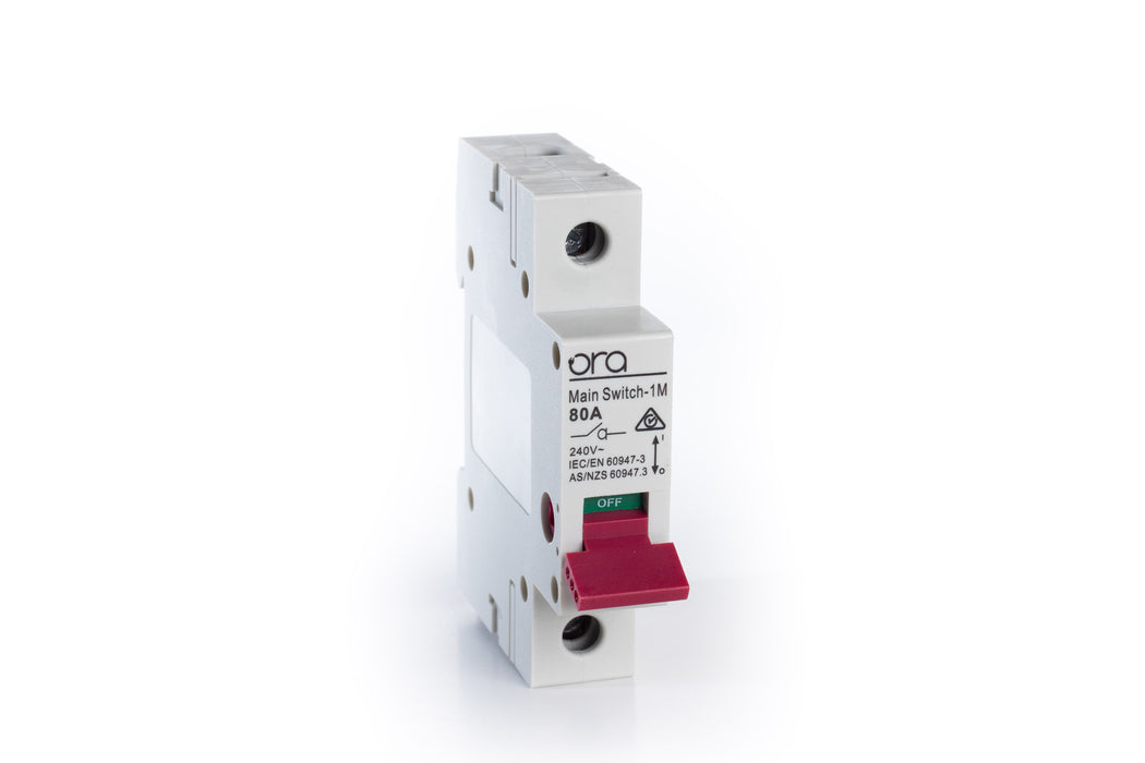 Ora Main Switch 80A Rail Mount