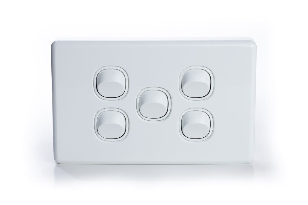 Ora Premium 5 Gang Switch