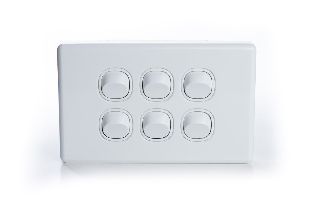 Ora Premium 6 Gang Switch