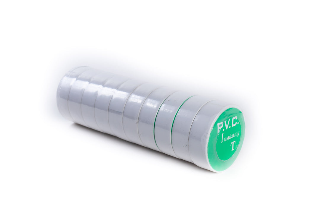 Insulation Tape Black, White, Blue, Red, Green (10pc set)
