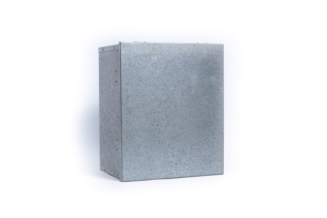 Galvanized Meter Box 14" x 12" with Zelamite Board