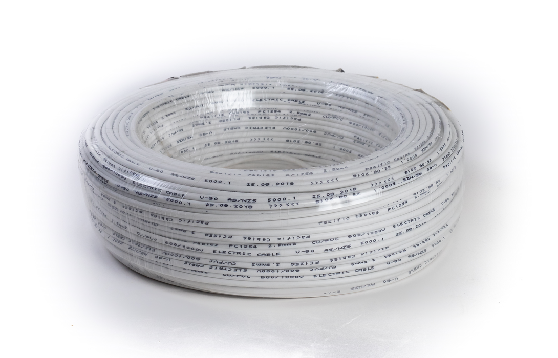 PVC Single Wire 1.0 mm White (Per MTR)