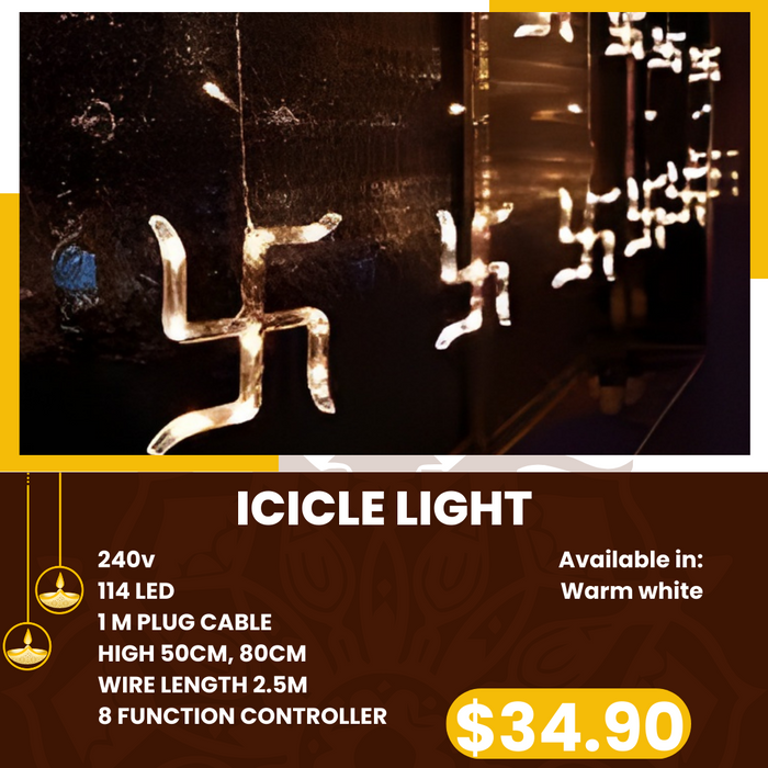 Swastik Icicle Light