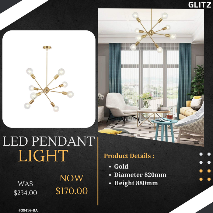 LED Pendant Light 39414-8A