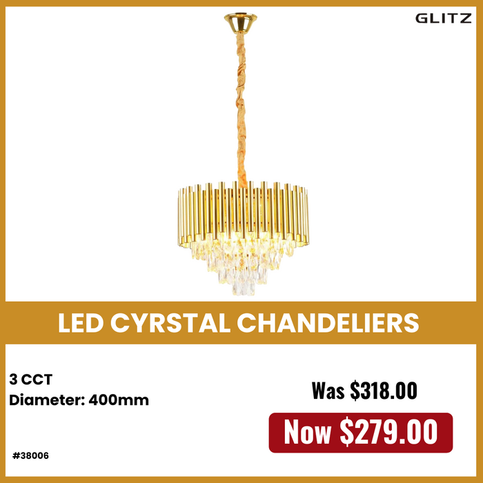 LED Chandelier 400mm 38006