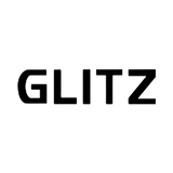 Black 'GLITZ' logo on a white background