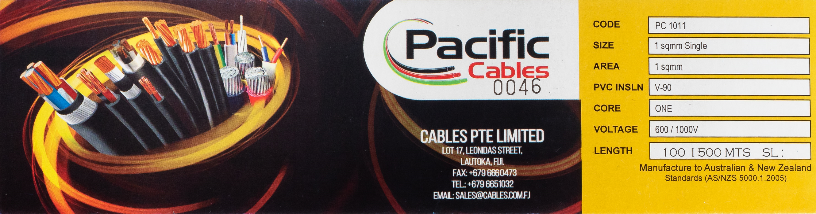 PVC Single Wire 1.0 mm Black (Per MTR)